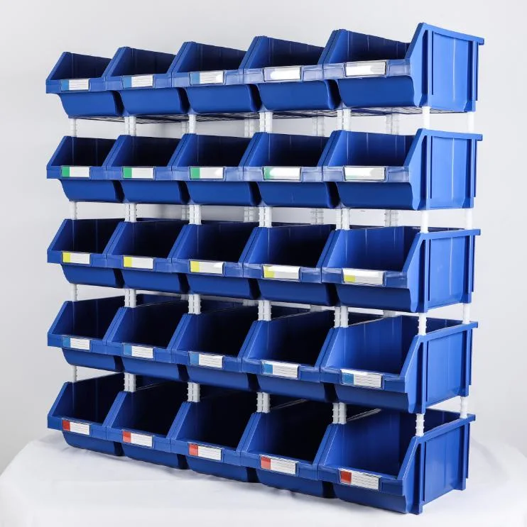 Stackable Storage Picking Boxes Hardware Storage Bins for Industrial Warehouse/Garage Tool Parts