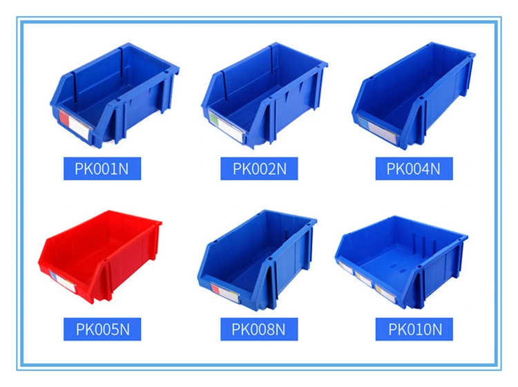 Warehouse Nut and Bolt Storage Pick Bins and Hardware Plastic Stackable Storage Bins for Industrial