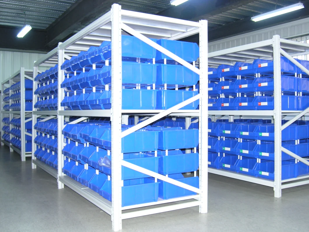 Large Size Heavy Duty ISO Industrial Warehouse and Garage Stacking Storage Box Plastic Bin for Sparege Parts Screws Organize